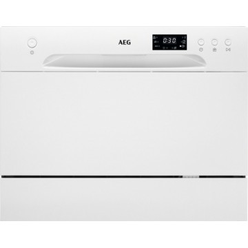 AEG FFB21200CW Πλυντήριο Πιάτων Πάγκου για 6 Σερβίτσια Π55xY43.8εκ. Λευκό